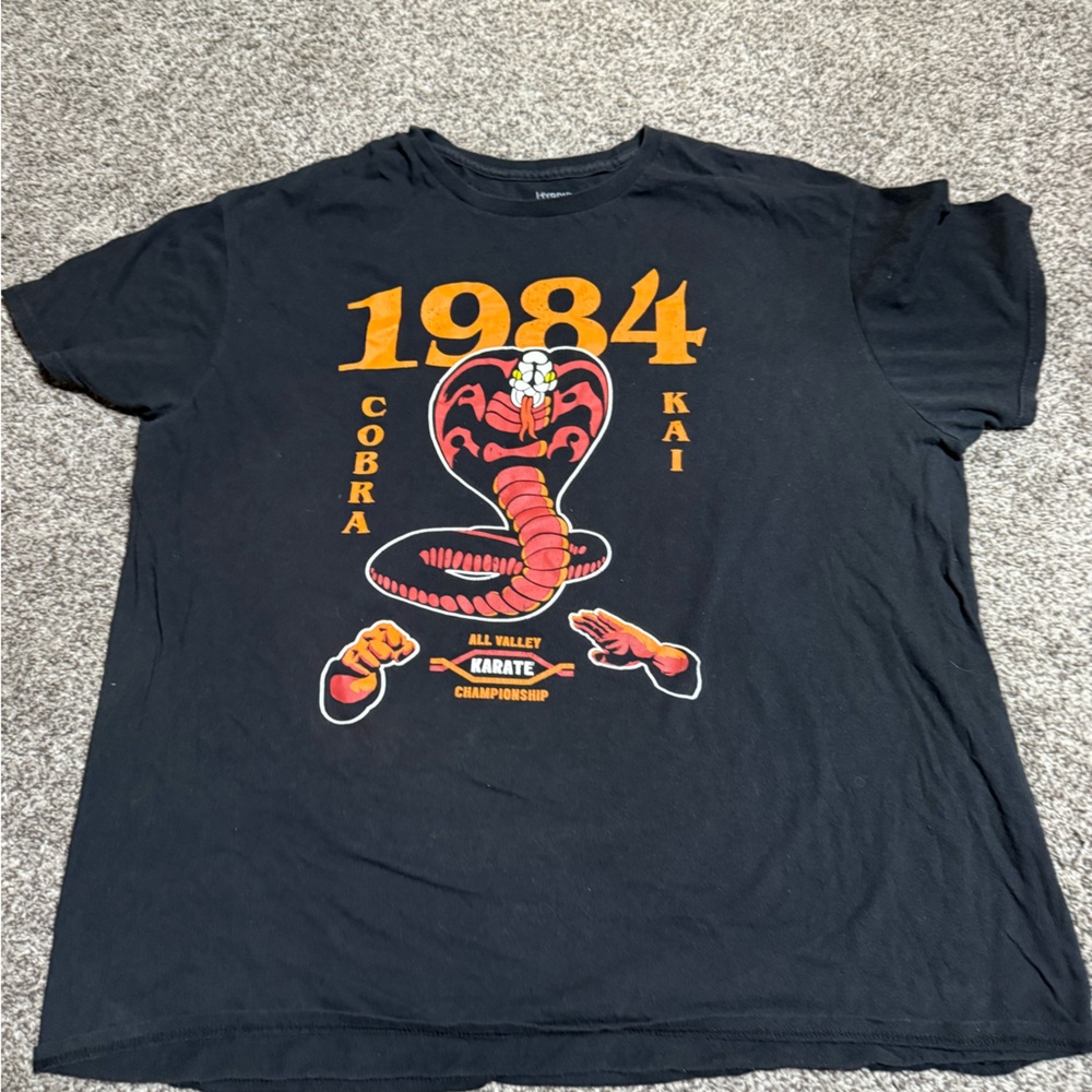 Vintage karate kid T-shirt Cobra Kai size XL